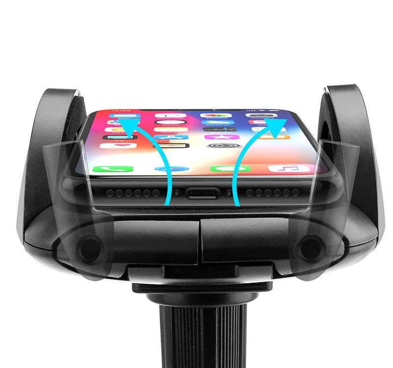 Auto-Getränkehalter mit Handyhalterung von Mein Shop, stabile Befestigung für Smartphone im Fahrzeug, modernes Design