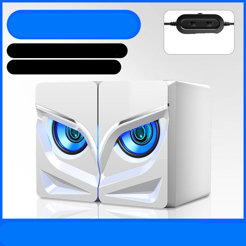 Kompakte Bluetooth-Lautsprecher für Desktop-Computer, tragbar, mit Lautsprecher für klaren Sound, von Mein Shop