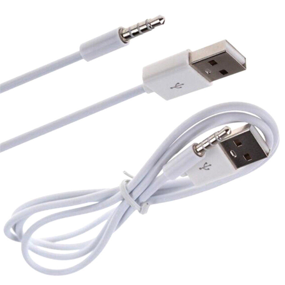 Kfz-Audio-Adapter: 3,5 mm AUX auf USB 2.0, männlich auf weiblich, für Auto-Innenraum, bequemes Verbindungskabel