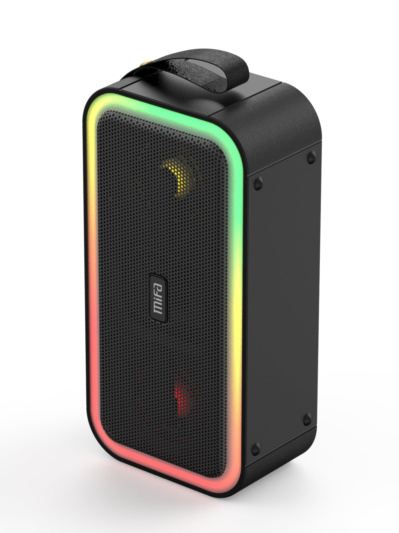 Bluetooth-Lautsprecher mit bunten Lichtern, dualen Lautsprechern und großem Volumen für den Haushalt, von Mein Shop