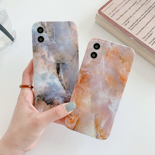 Kreative Marmor weiches Vollkörperschutz-Handyhülle für Smartphone, Schutzcover, kratzfest und stilvoll, in ansprechendem Marmor-Design