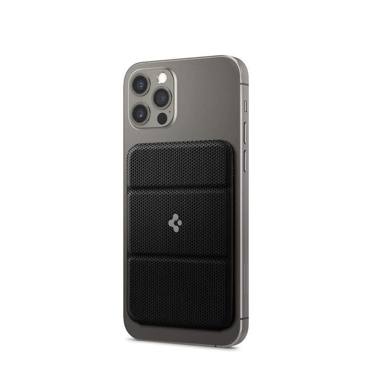 Magnetischer Kartenhalter für Mobiltelefon, praktische Handy-Halterung und Kartenfach, kompatibel mit verschiedenen Smartphone-Modellen