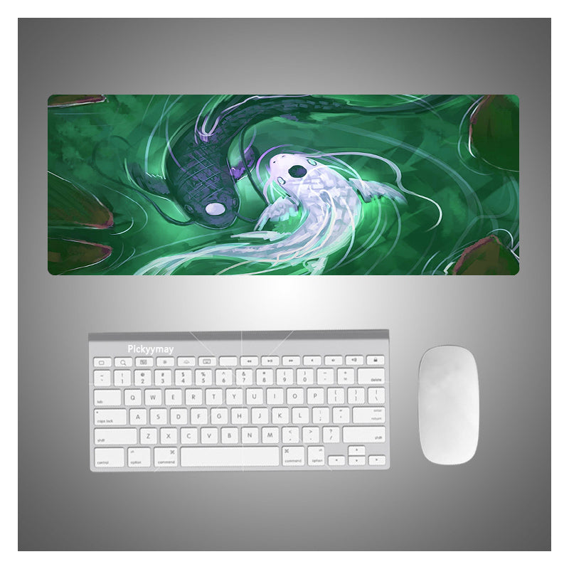 Gaming-Computer-Accessoires Kunst-Teppich Mauspad mit buntem Design, ideal für Gamer und Computerzubehör.