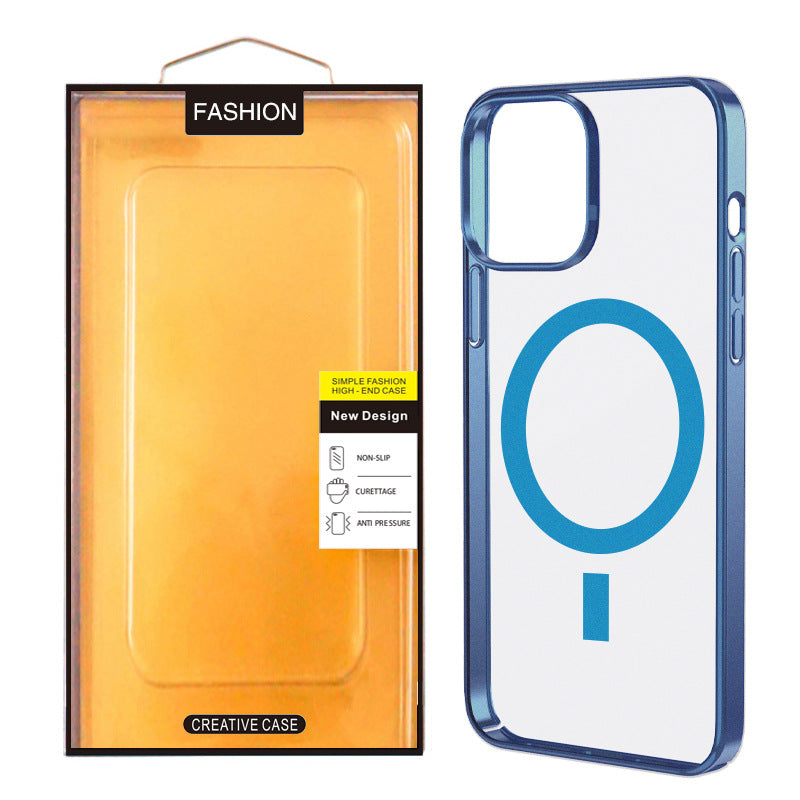 Frosted magnetische Handyhülle für Smartphone, transparentes Design, passend für verschiedene Modelle, von Mein Shop