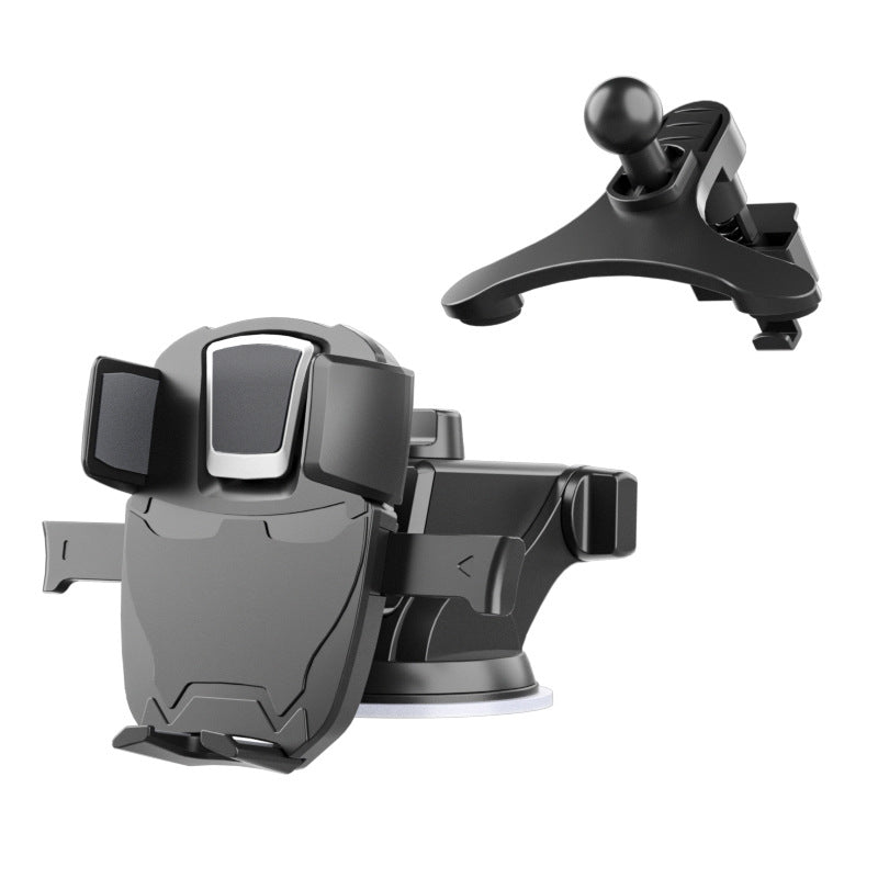 Auto-Handyhalter mit Saugnapf für Mittelkonsole und Luftauslass, kompatibel mit verschiedenen Fahrzeugen, in deutscher Sprache