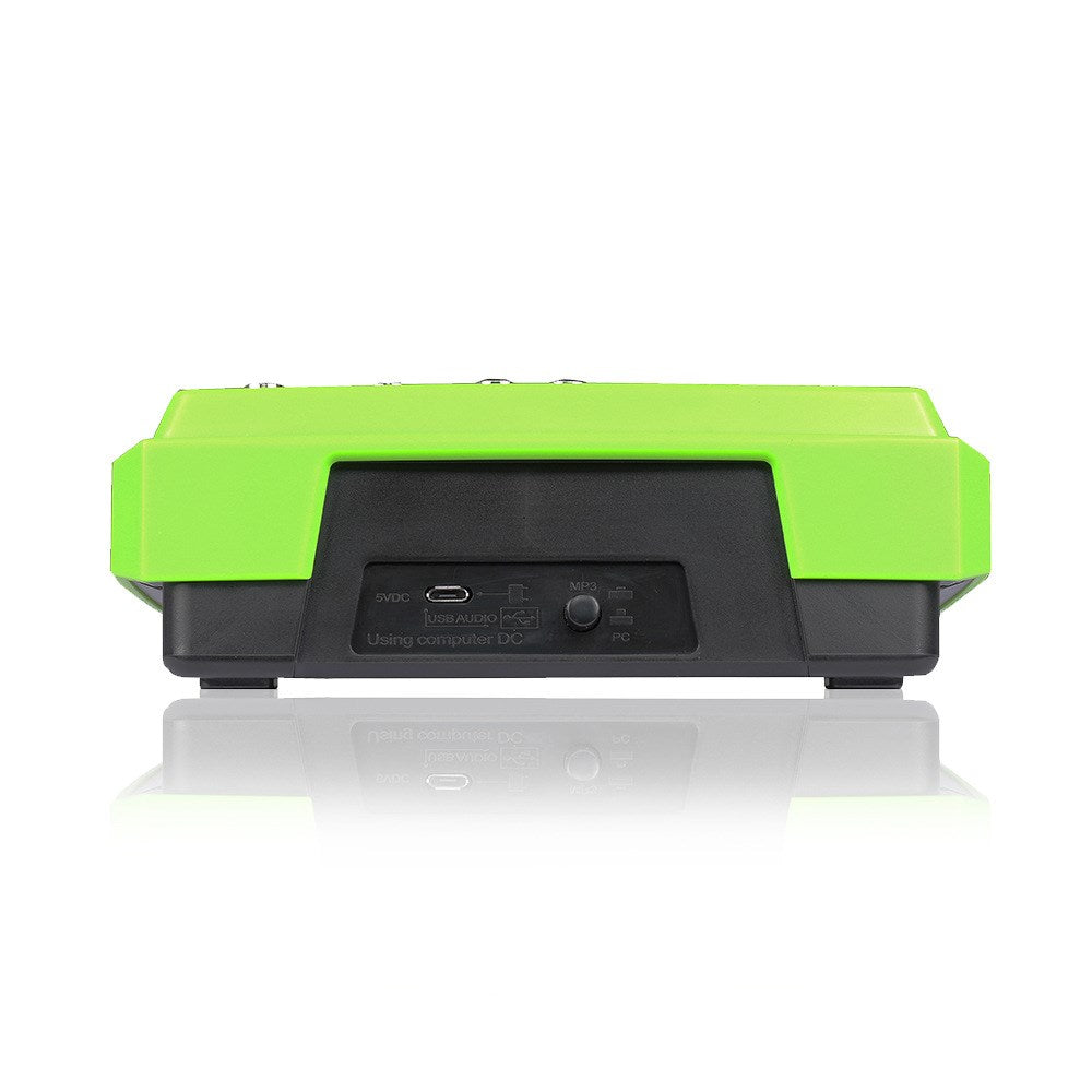 Reverb Audio-Processor von Mein Shop, kompakte Effekteinheit mit Reglern für Hall- und Raumklang, auf weißem Hintergrund.