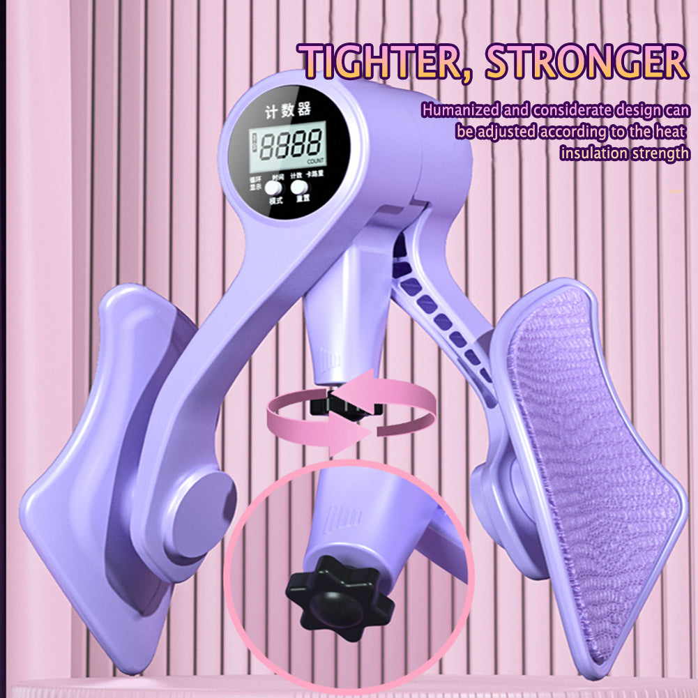 Schmale Beinhalte-Übung mit Home Leg Clamps von Mein Shop, zeigt die Kabelzugvorrichtung für Fitness- und Krafttraining
