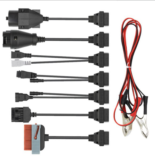 Auto-Wire Car Lines 8-teilig für TCS Auto-Diagnosegerät, flexible Kabel im Satz, geeignet für Fahrzeugdiagnose.