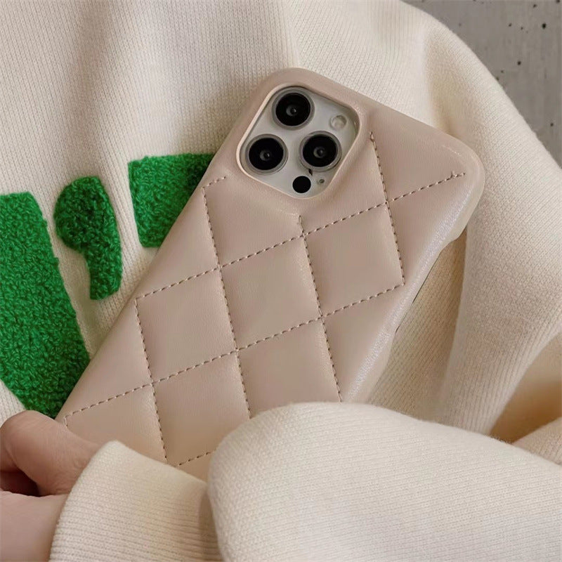 Leder-Handyhülle mit Rückseite, braune Handyhülle aus Leder, langlebiges Material, passgenauer Schutz für Smartphone