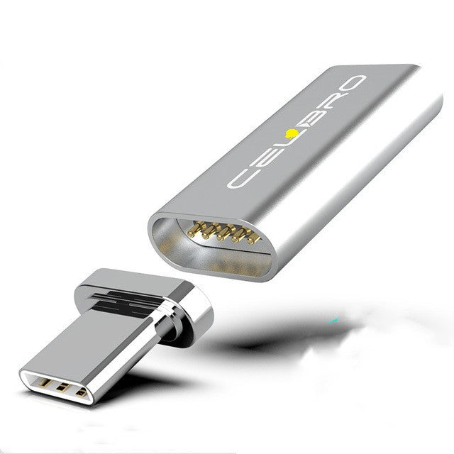 Magnetischer Schnellladeadapter von Mein Shop, zeigt den Adapter im Einsatz, kompatibel mit verschiedenen Geräten, kompakt und praktisch.