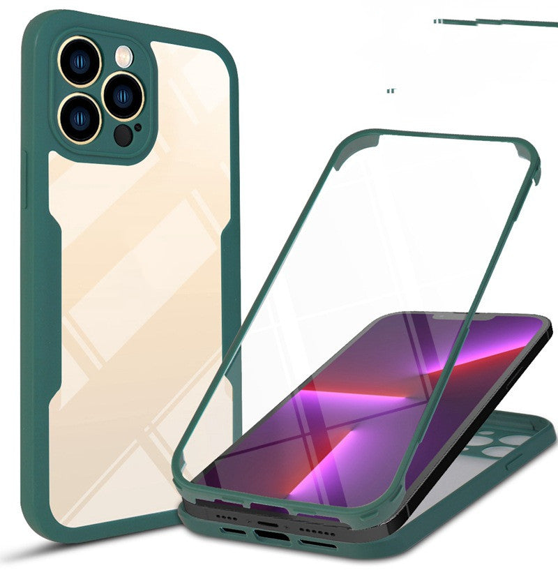Schutzhülle für Handy, Front- und Rückseite, robuste Handyhülle von Mein Shop, schützt das Smartphone vor Kratzern.