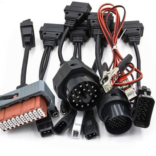 Auto Kabelset für TCS Auto-Diagnosegerät, 8 Fahrzeugkabel, kompatibel mit Mein Shop Fahrzeugdiagnose-Tools