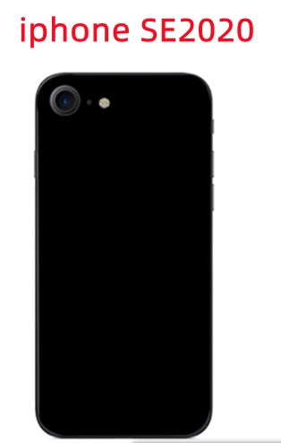 Kompatible Snap Handyhülle für iPhone 7 von Mein Shop, klare Schutzhülle mit praktischem Design, zeigt das Smartphone im Bild