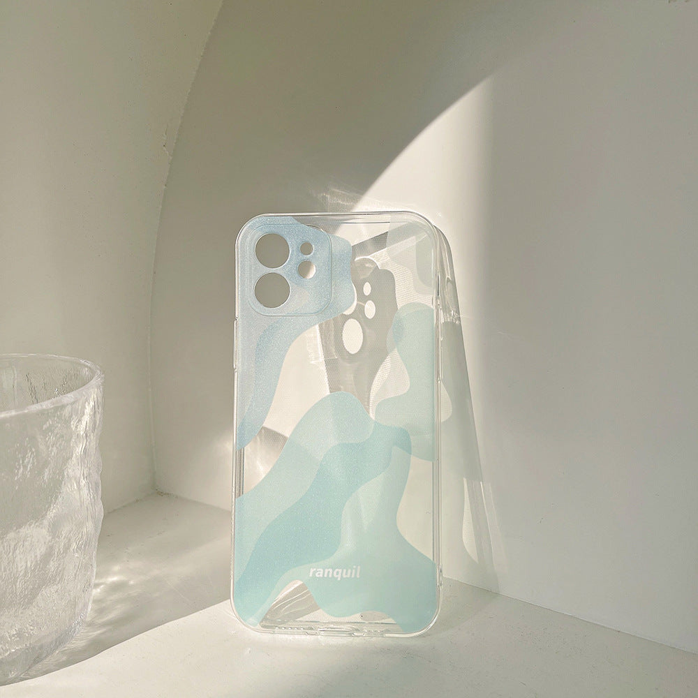 Originale Kunst-Kunststoff-Handyhülle mit Wellpappe-Design, kompatibel mit verschiedenen Smartphones, stilvoller Schutz vor Stößen