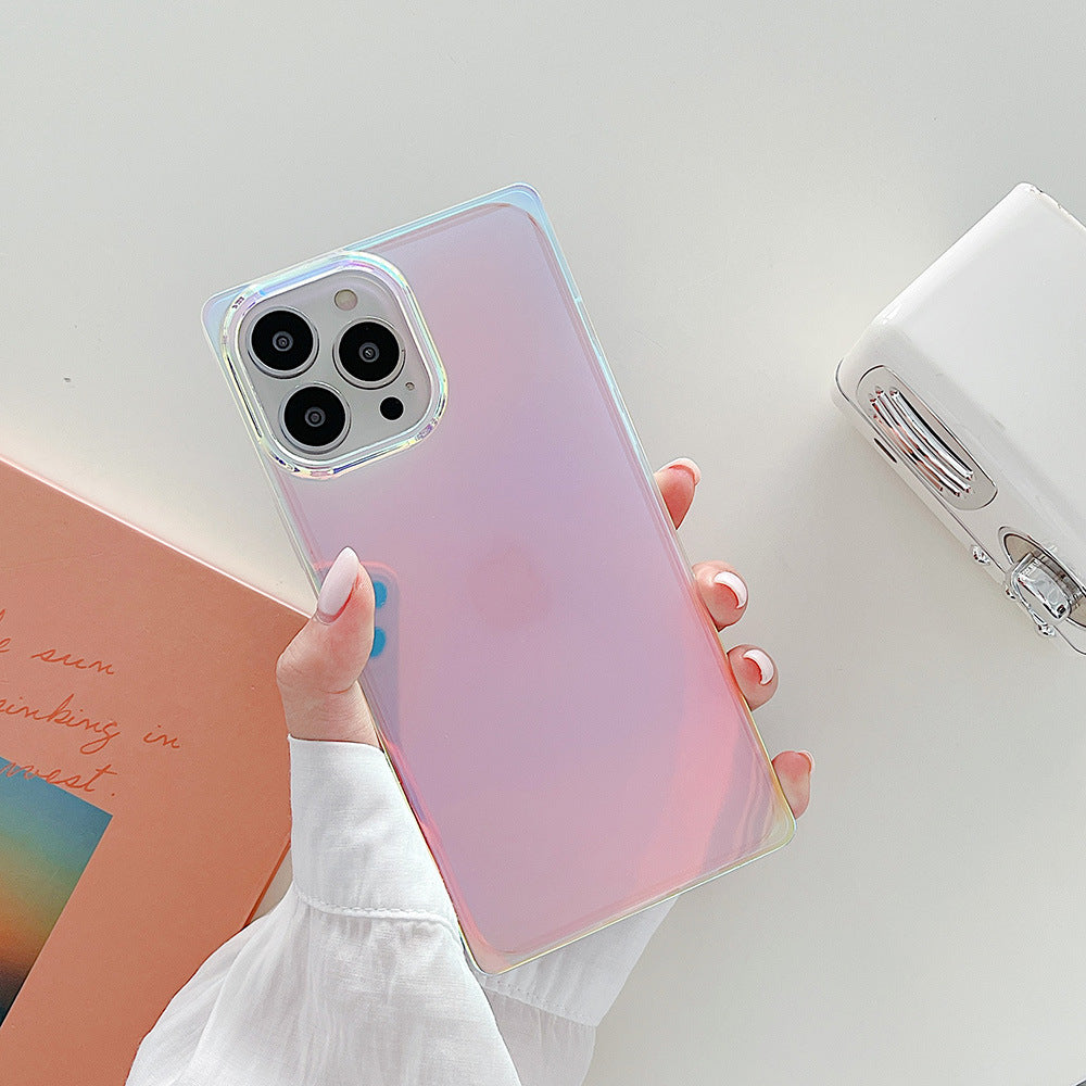 Laser-gedruckte Backhülle mit Schalentier-Muster für das Smartphone, transparentes Silikon, passgenau und langlebig