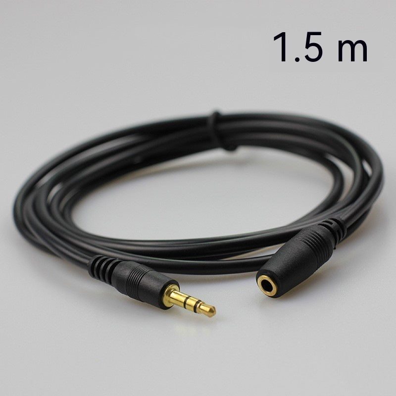 Audio-Verlängerungskabel für Computer von Mein Shop, flexibles Kabel für bessere Audioverbindung, sichtbar auf dem Bild