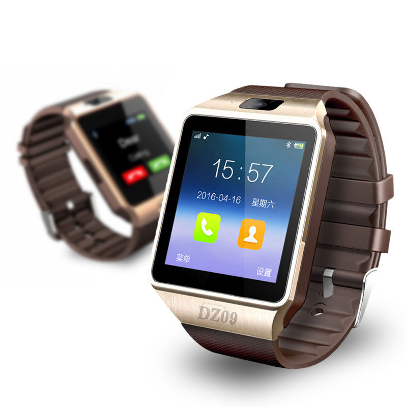 Smart Watch Card Call Smart Reminder Bluetooth Gerät mit digitaler Anzeige und tragbarem Design, in Schwarz.